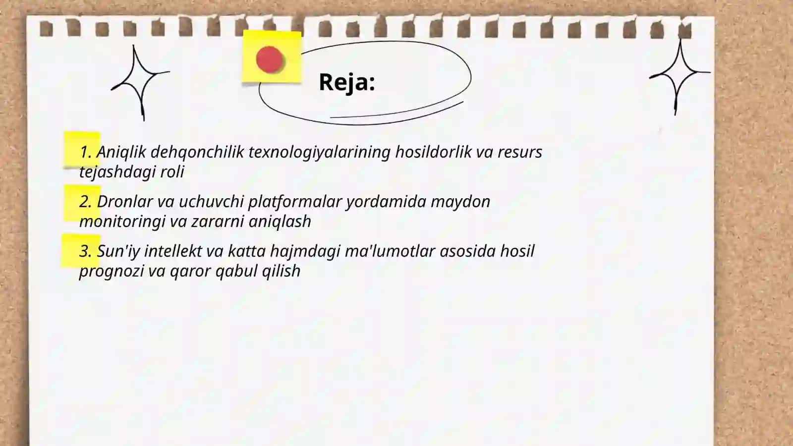 Aniqlik dehqonchilik texnologiyalari 2