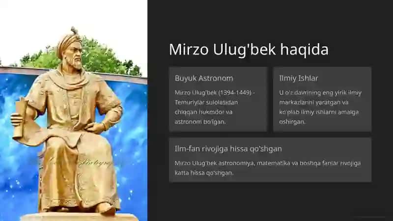 Mirzo Ulug'bek Observatoriyasi 2