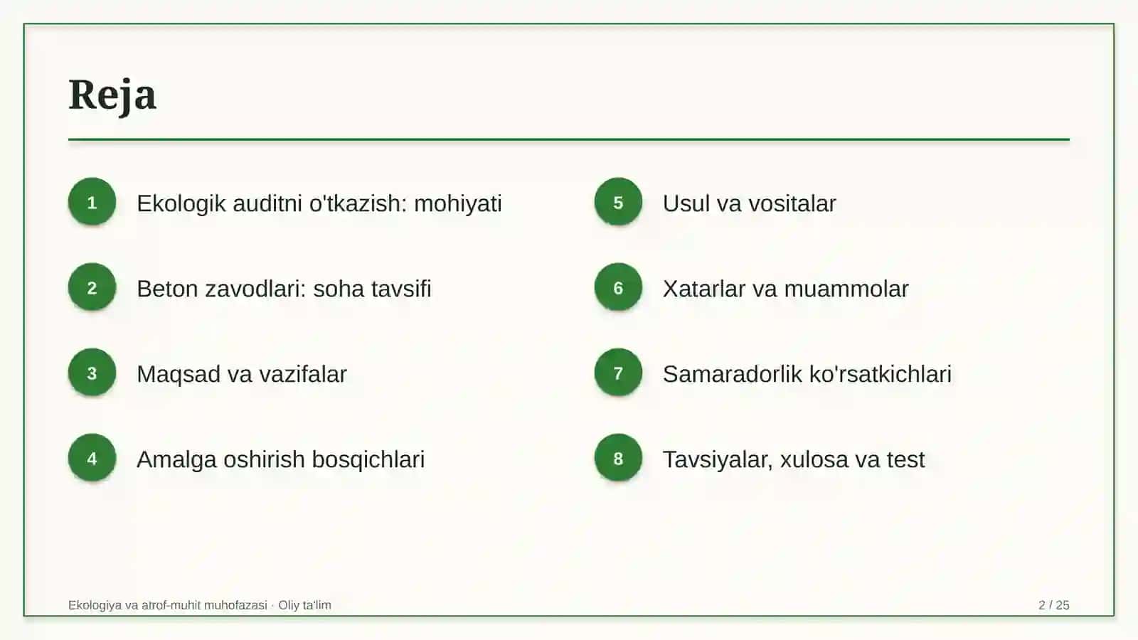 beton zavodlarida ekologik auditni o'tkazish 4092 2