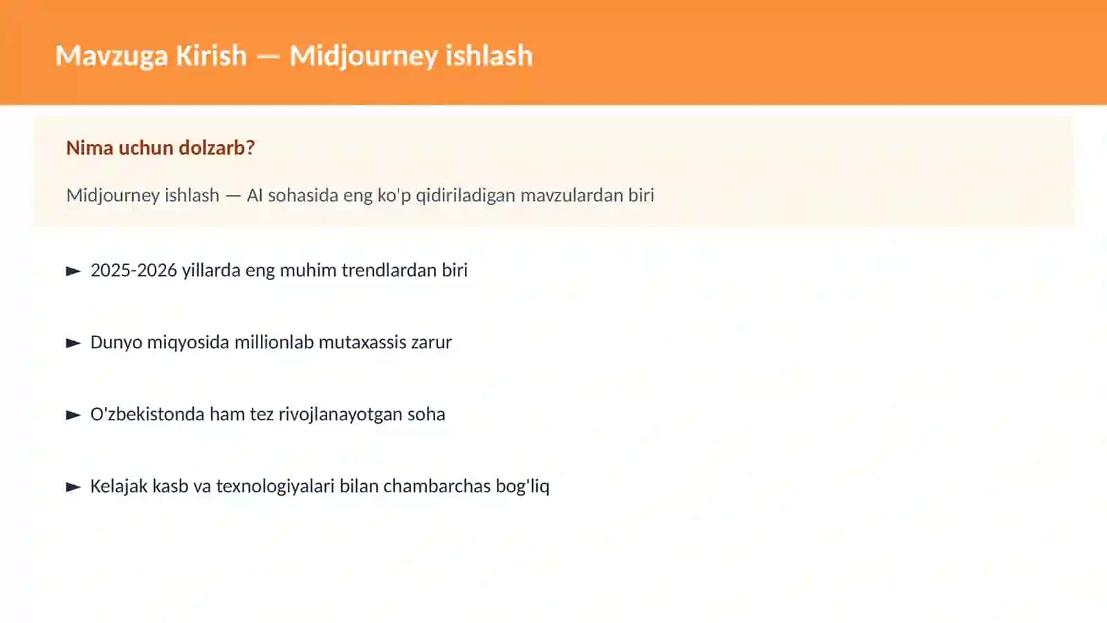 Midjourney ishlash 2