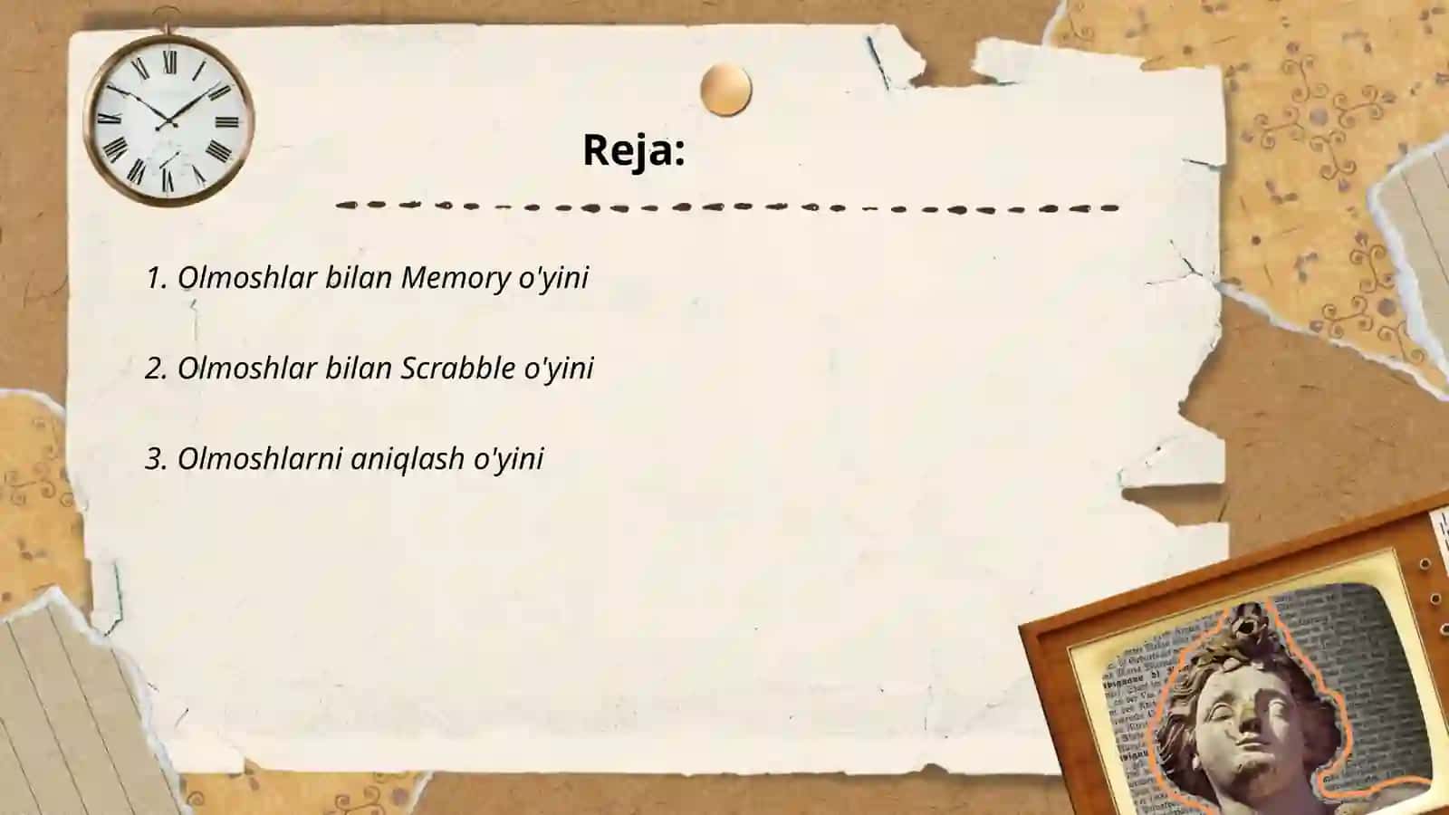 Olmoshlar bilan Memory o'yini 2