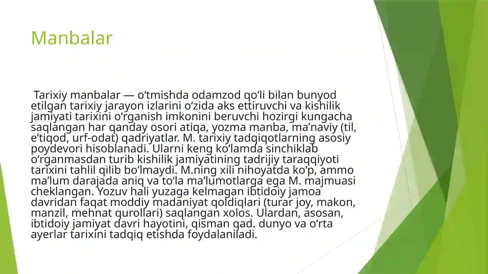 Tarixiy Manbalar 2