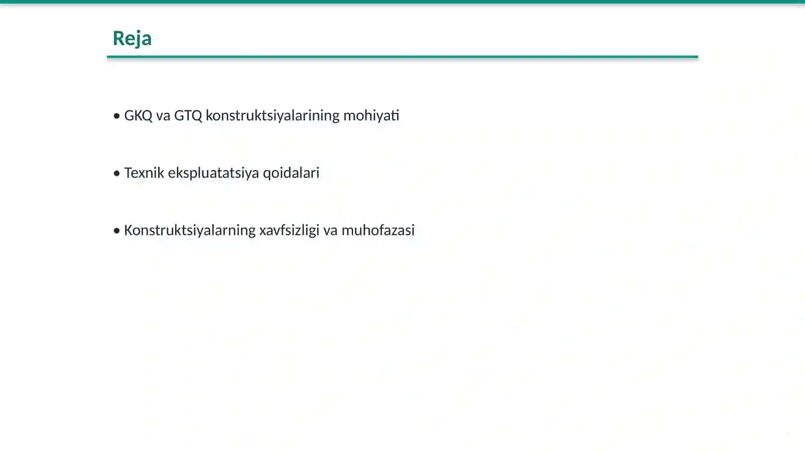 GKQ va GTQ dan qurilgan konstruktsiyalarni texnik ekspluatatsiya qilishning asosiy qoidalari 2