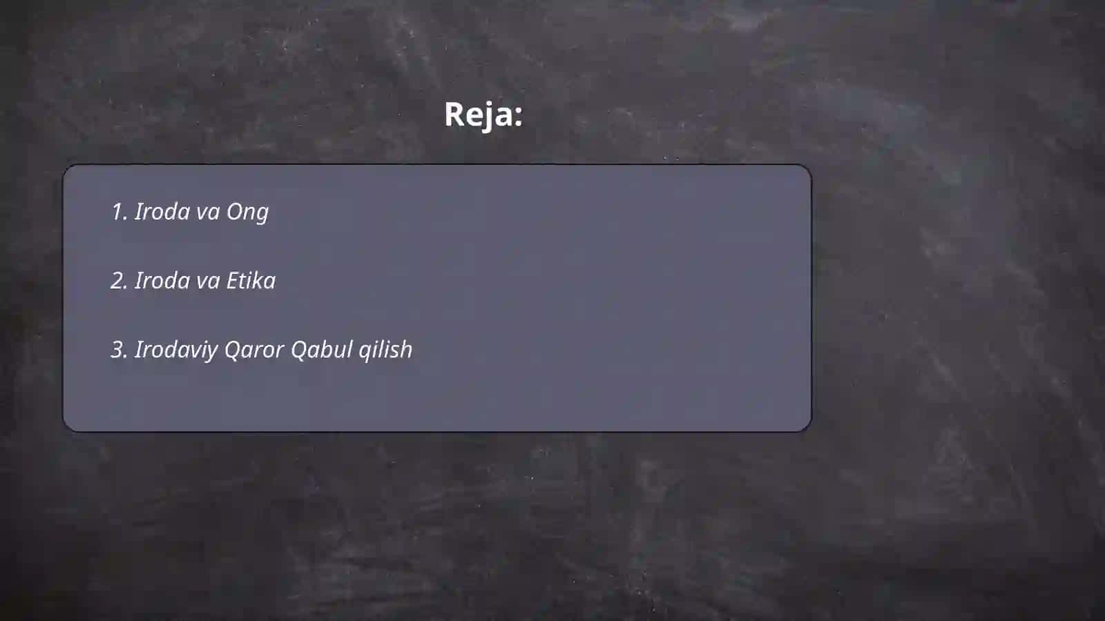 Umumiy psixologiyadan taqdimoti 2