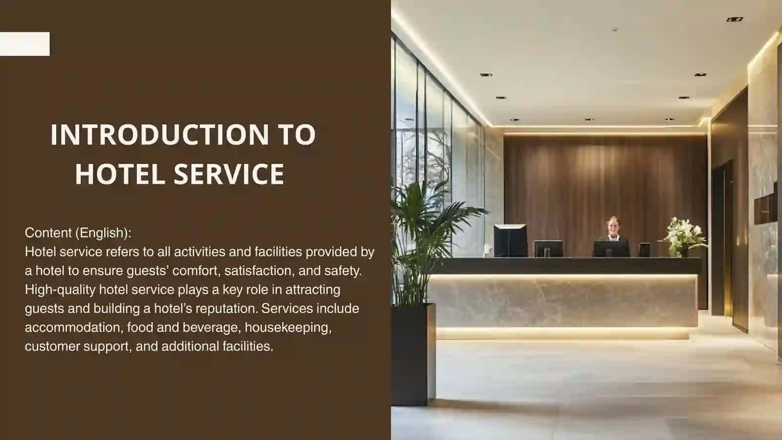 HOTEL SERVICE 2
