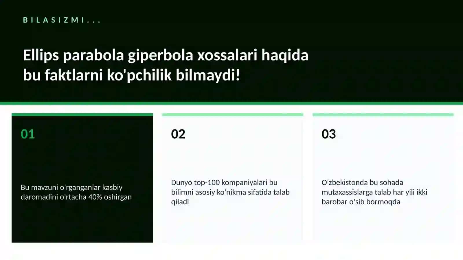 MATEMATIKA — UY VAZIFALARI 2