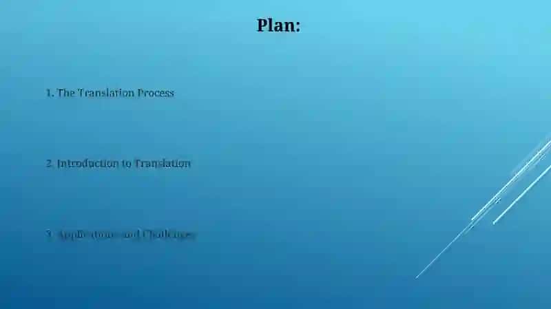 The Translation Process 2