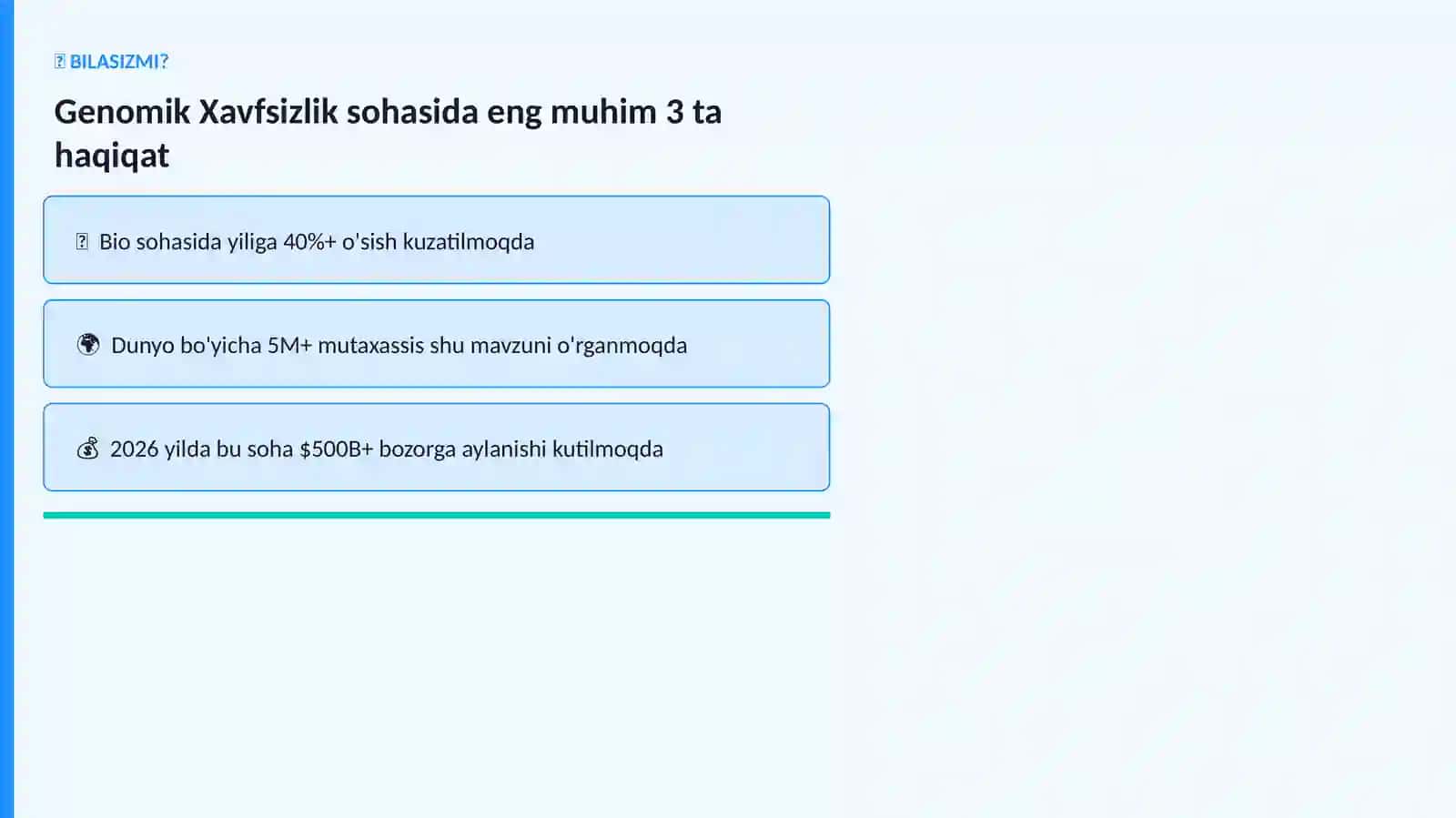 Genomik Xavfsizlik 2