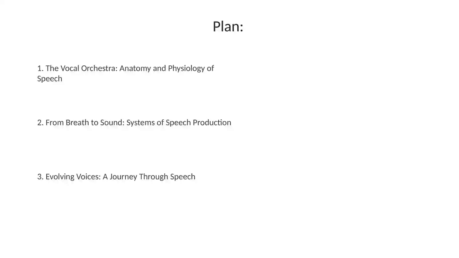 The speech organs 2
