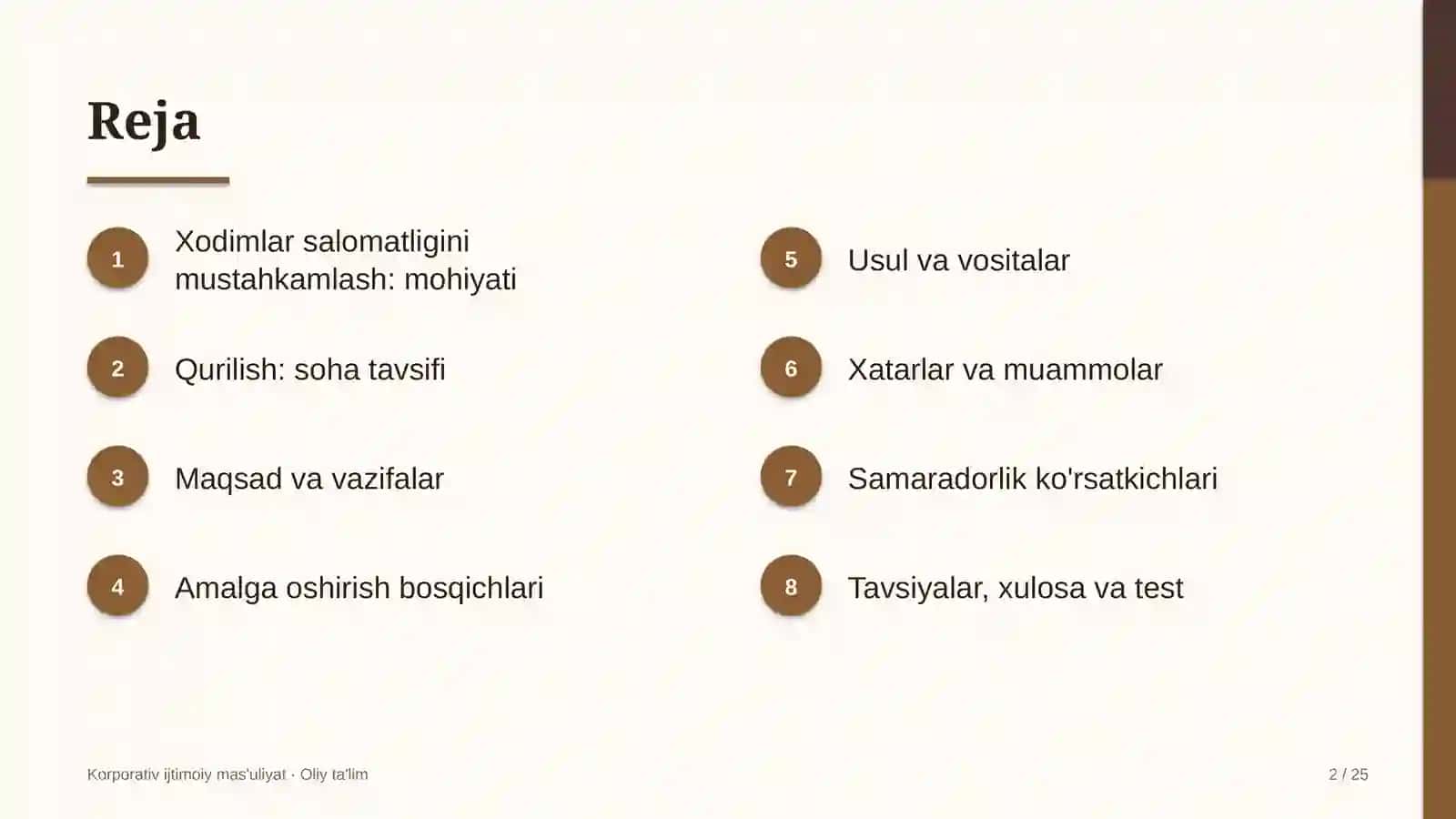 qurilishda xodimlar salomatligini mustahkamlash dasturlari 4574 2