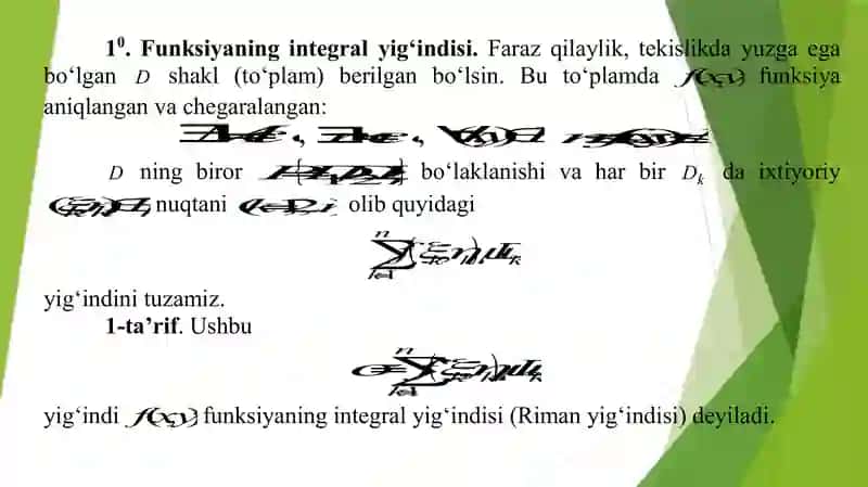 Ikki karali integral. Karrali integrallarni hisoblash 2