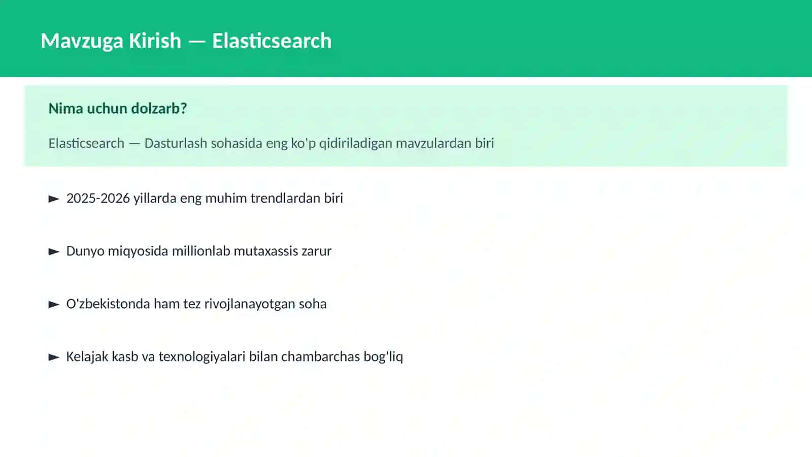 Elasticsearch 2