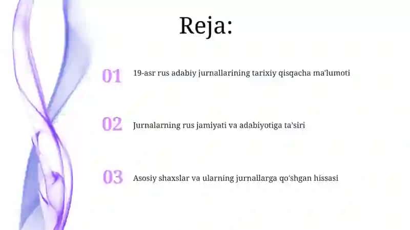 19-asr rus adabiy jurnallarining tarixiy qisqacha ma'lumoti 2