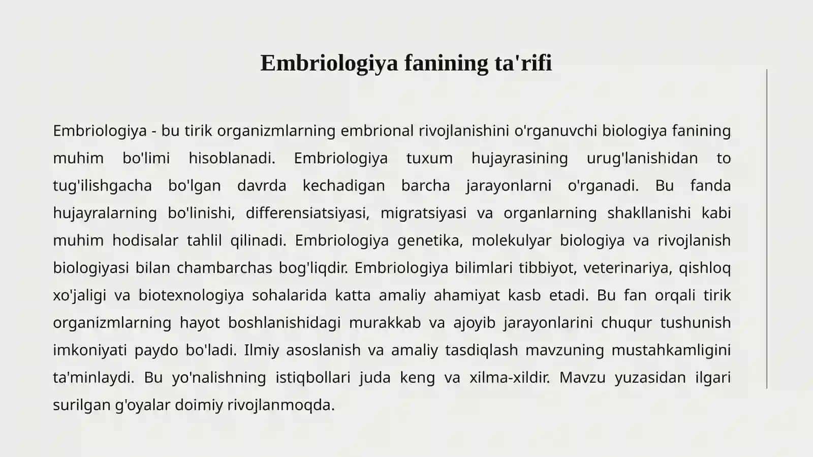 EMBRIOLOGIYA 2