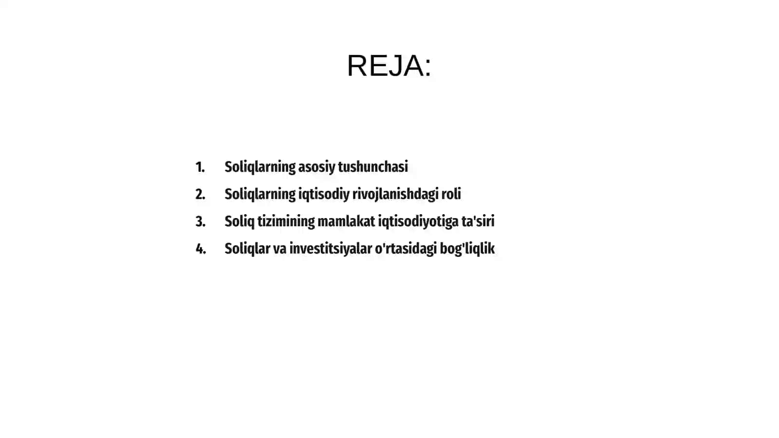 Soliqlarning iqtisodiy osishga tasiri 2