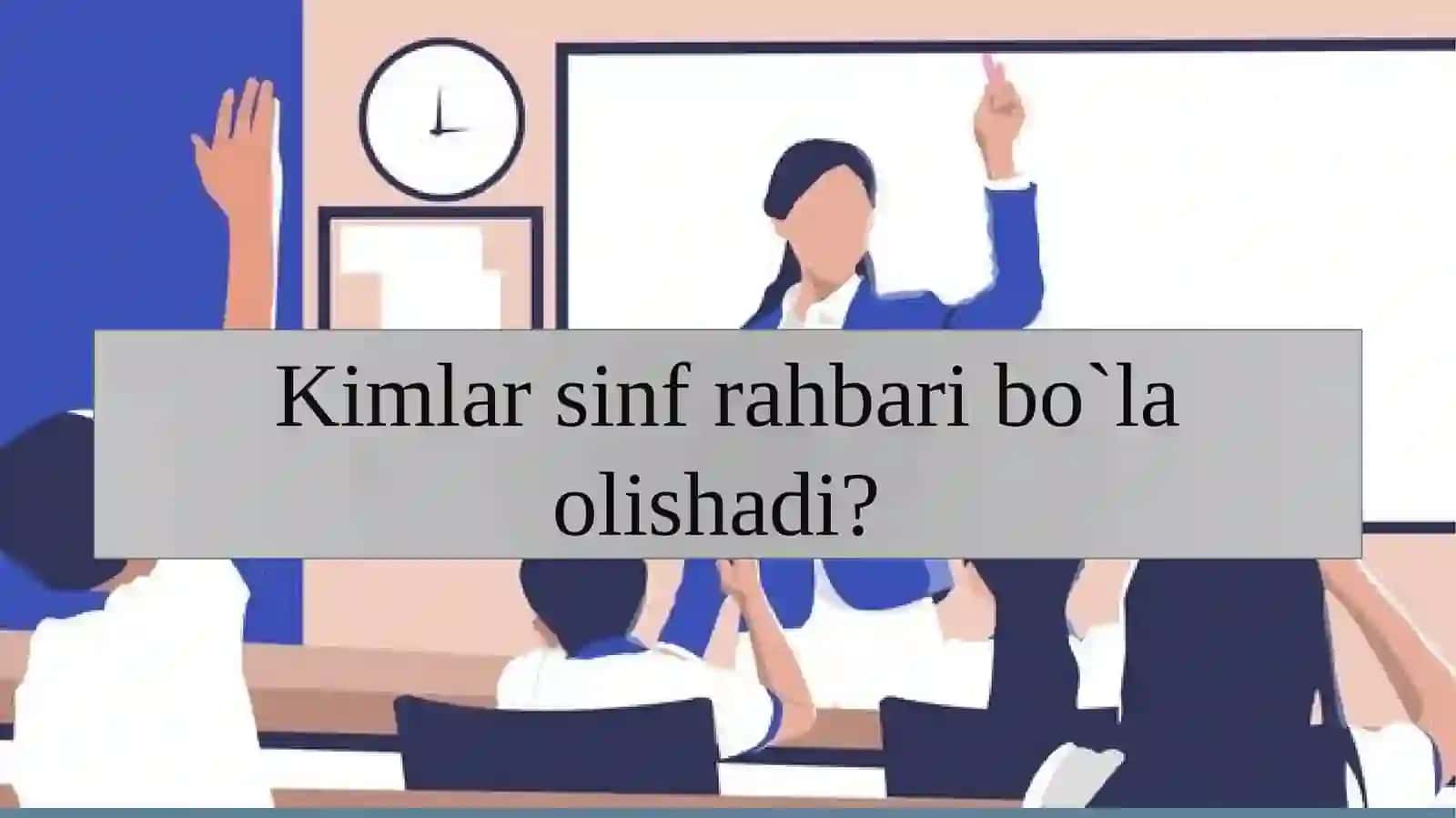 Tarbiyaviy ishlarni tashkil etishda sinf rahbarining o‘rni 2