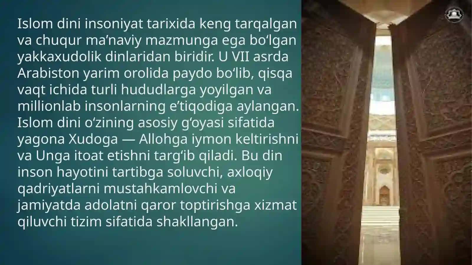 Islom Dini 2