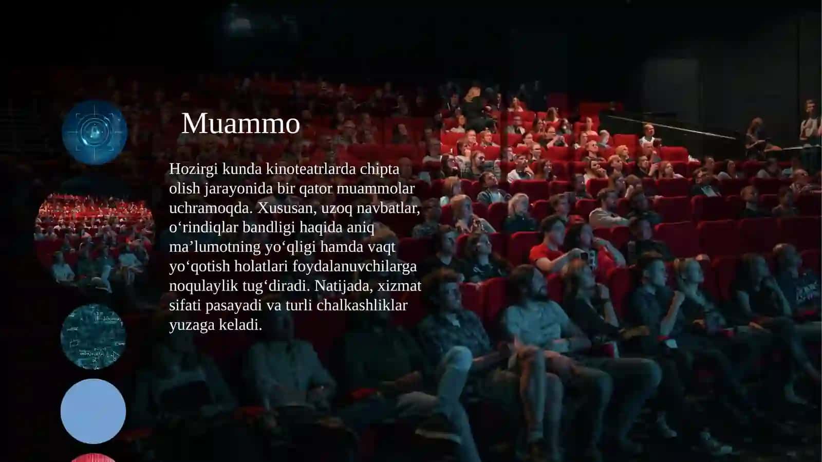 Kurs ishi uchun slayd shablon 2