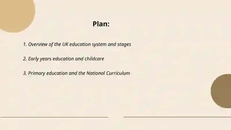 Presentation about the education of UK 2