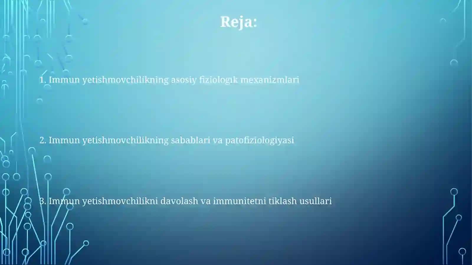 Immuntanqislikning fiziologik asoslari 2