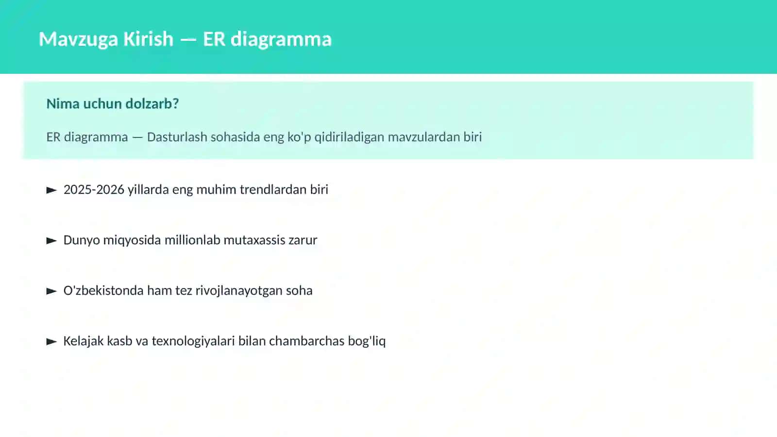 ER diagramma 2