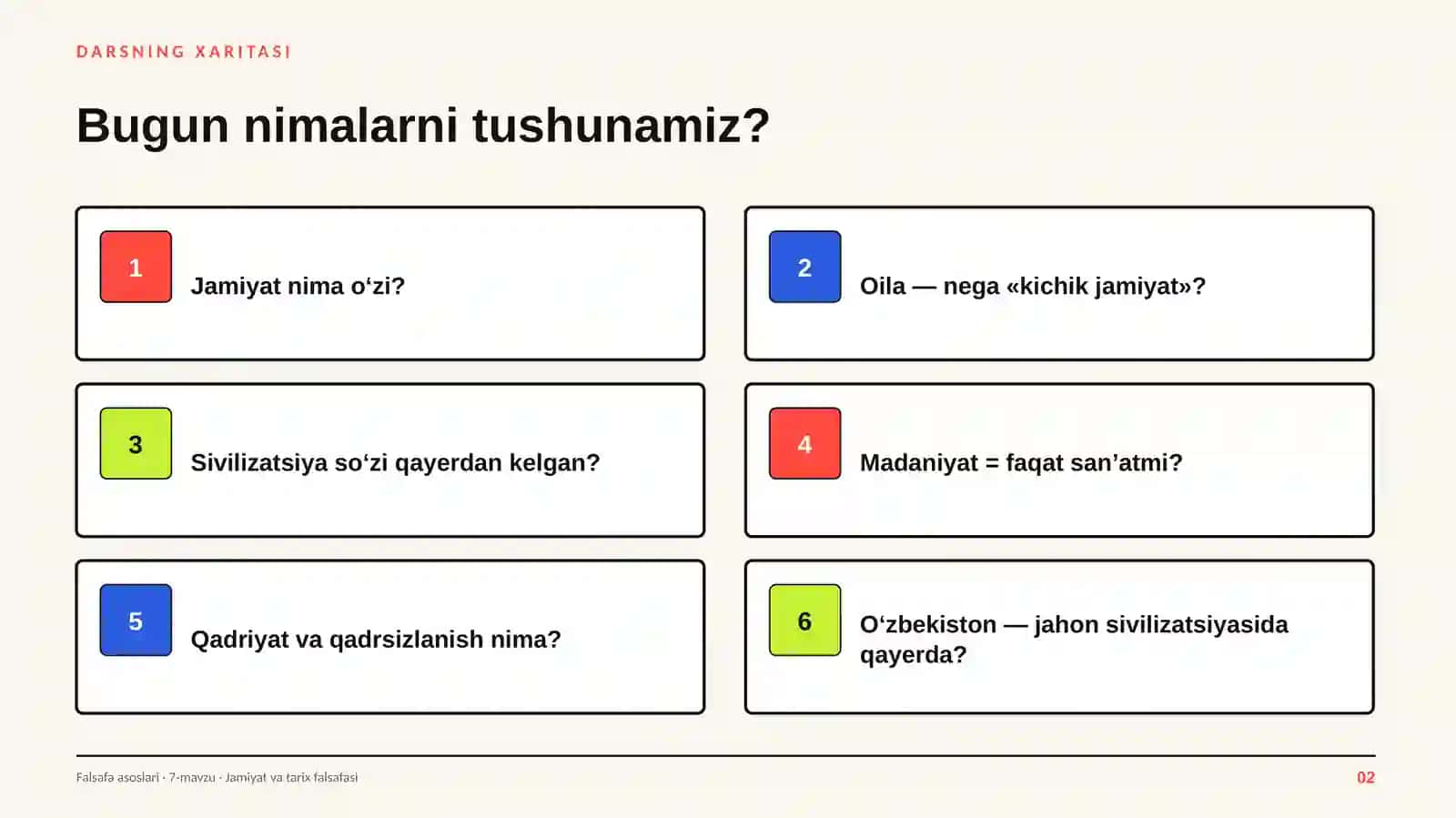 Jamiyat va tarix falsafasi 2