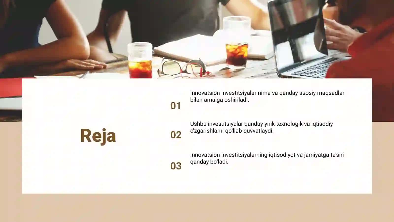 Innovatsion investitsiyalar 2