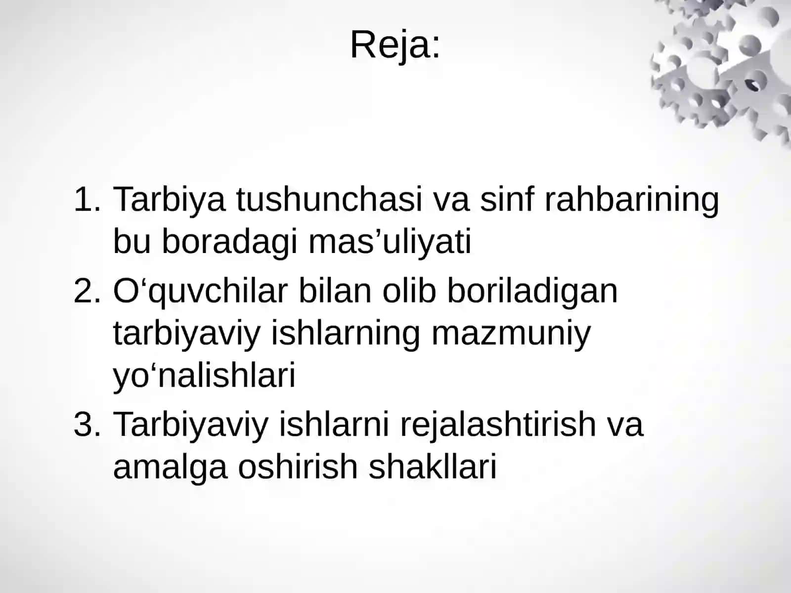 Boshlang`ich sinf rahbarining o‘quvchilar bilan olib boriladigan tarbiyaviy ishlarining asosiy mazmuni va shakli 2