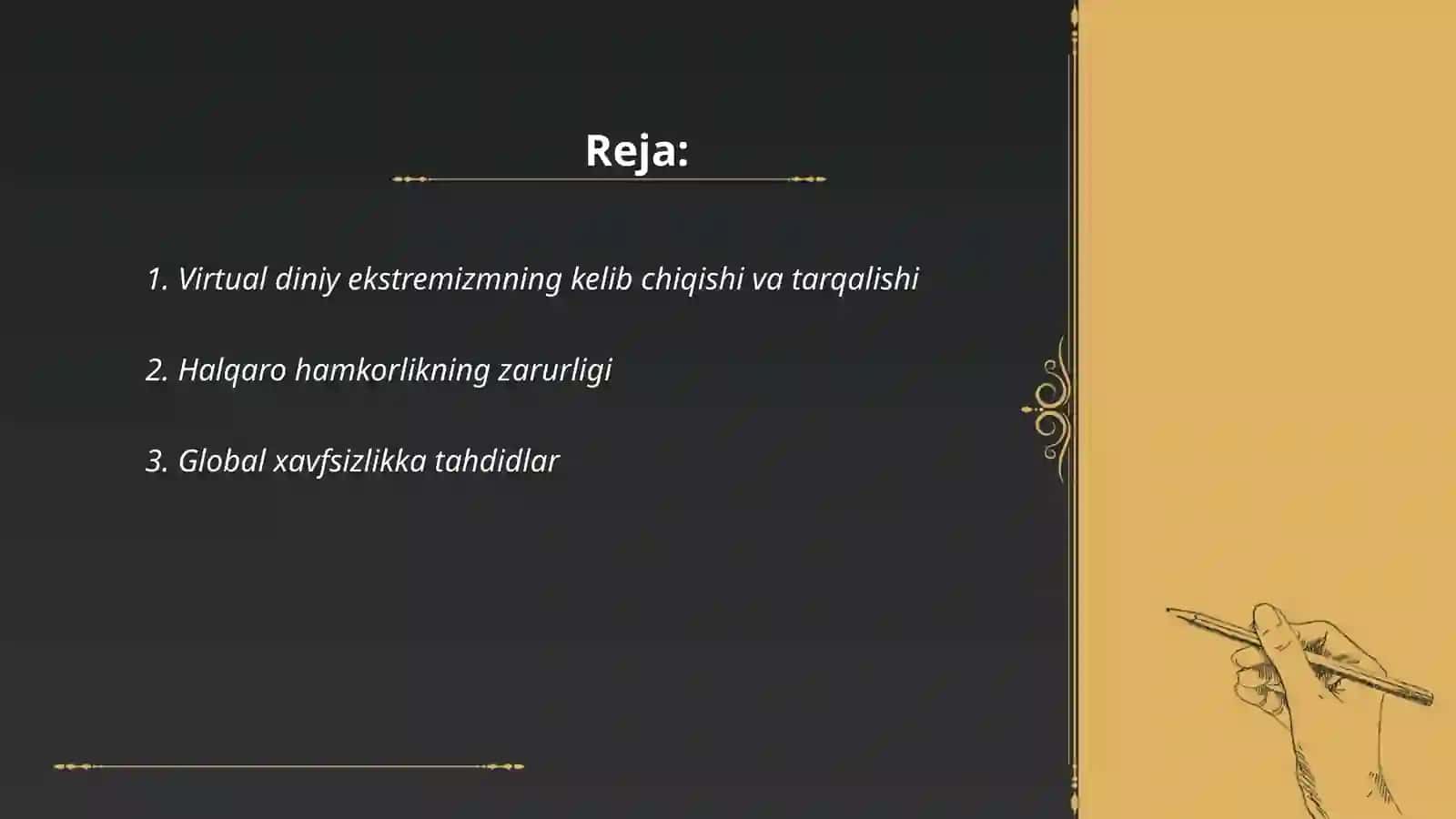 Virtual diniy ekstrimizm va terrorizmga qarshi kurashda xalqaro kuchlarni birlashtirishning ahamiyati 2
