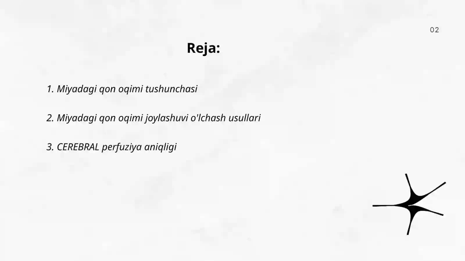 Miyadagi qon oqimi joylashuvini o'lchash 2