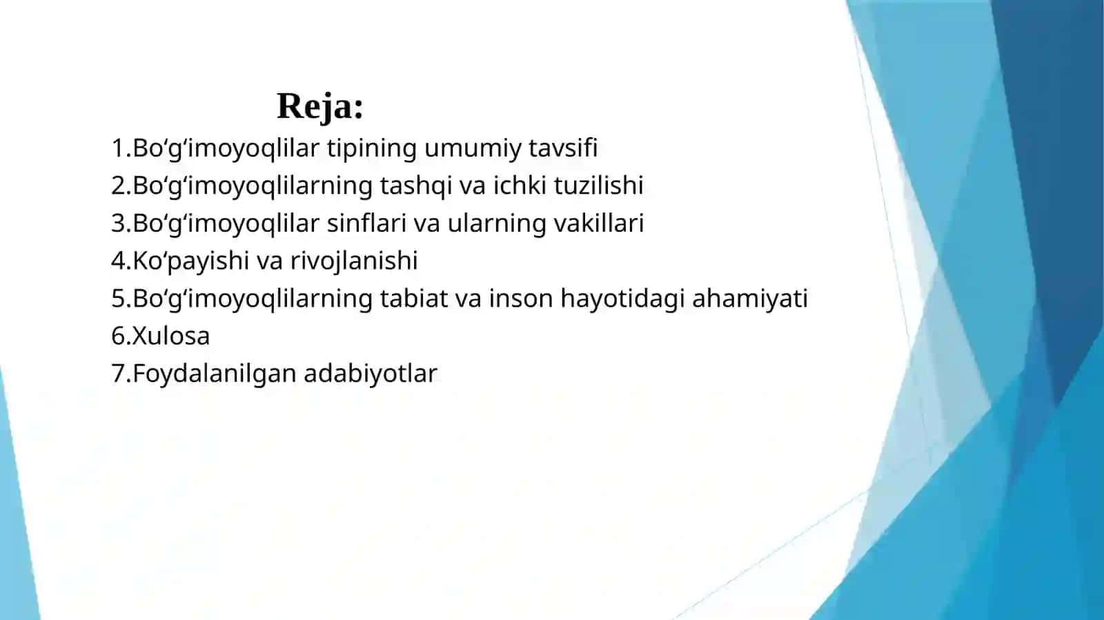 Bo'g'imoyoqlilar 2