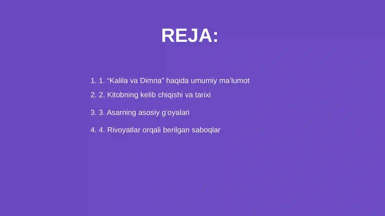 Kalila va Dimna rivoyatlari 2