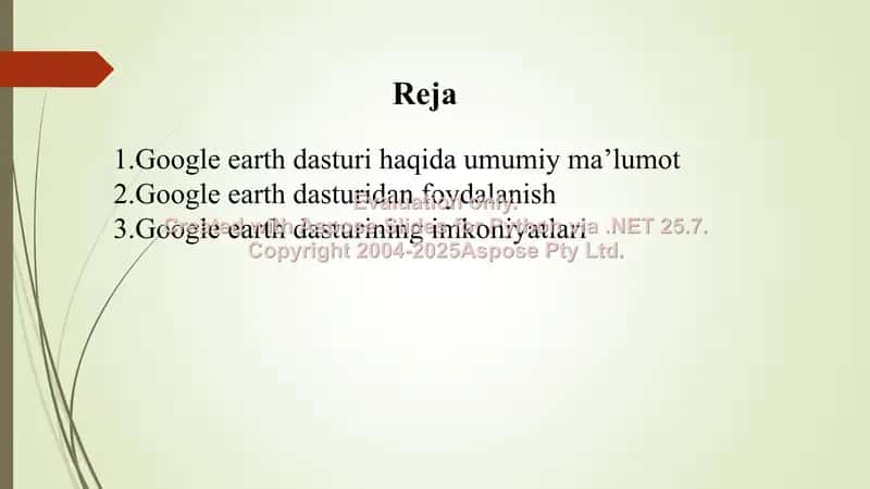 Google earth dasturi 2