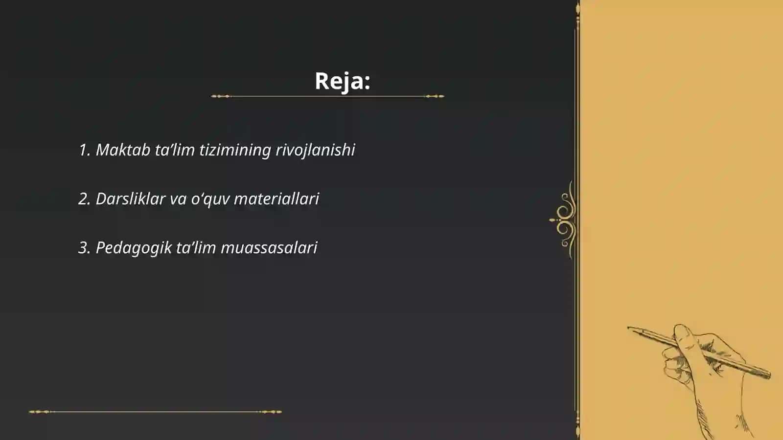 Maktab Taʼlim Tizimining Rivojlanishi 2