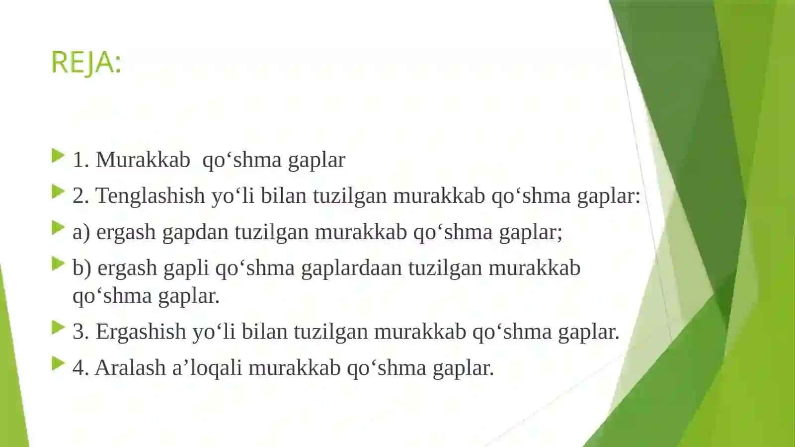 Murakkabqoʻshmagaplar 2