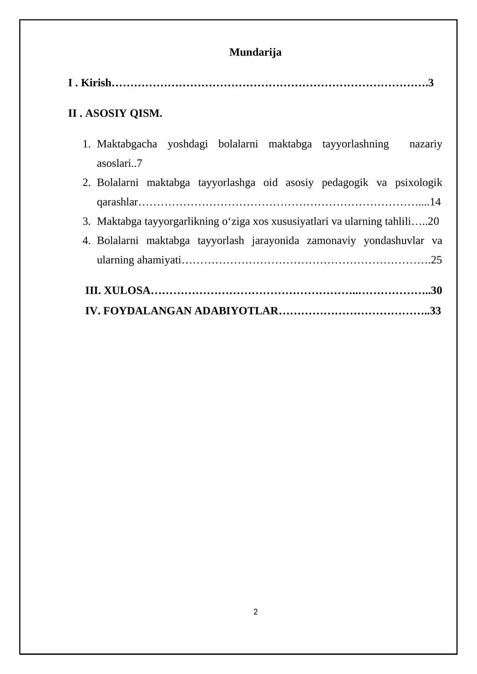 MAKTABGACHA YOSHDAGI BOLALARNI MAKTABGA TAYYORLASH NAZARIYALARI TAHLILI 2