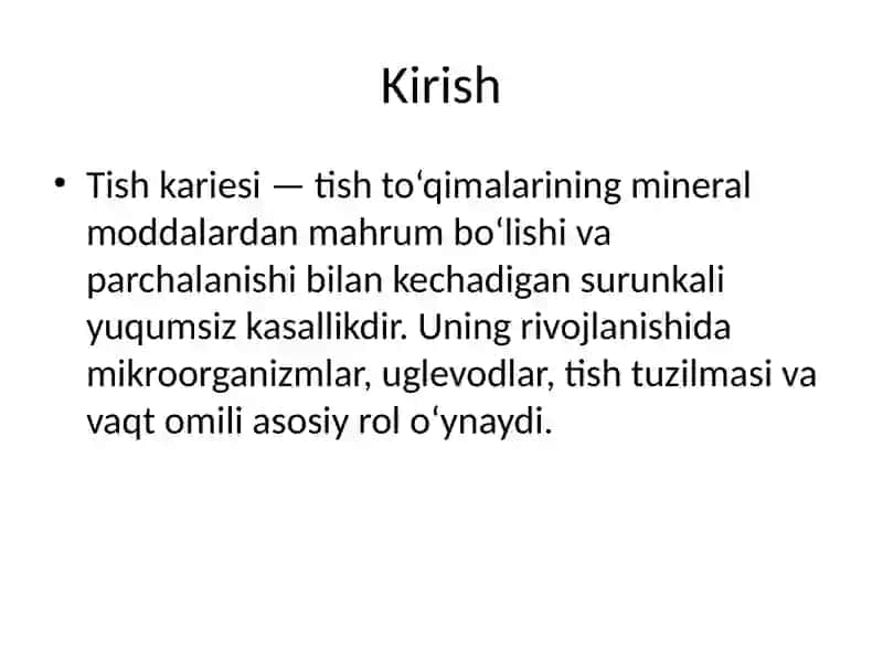 Tish Kariesi 2