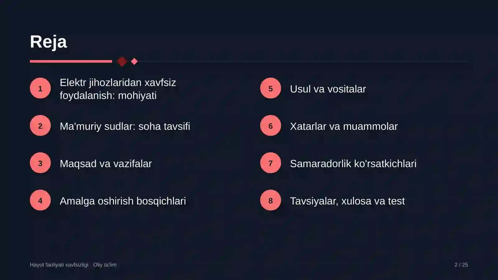 Ma'muriy sudlarda elektr jihozlaridan xavfsiz foydalanish 2