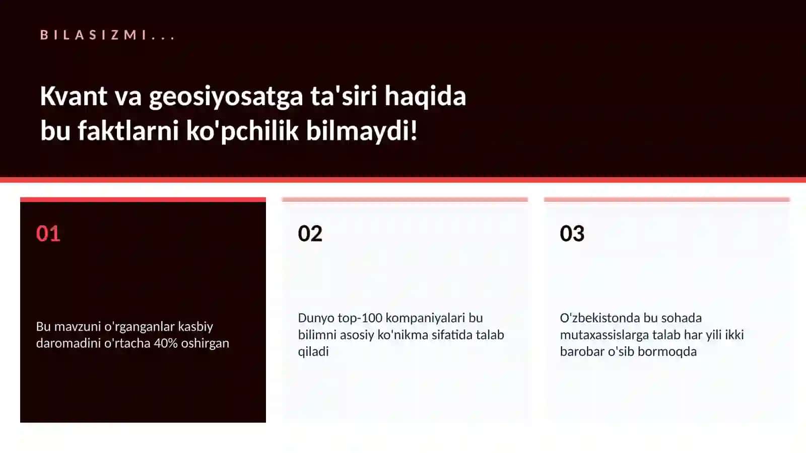 Kvant va geosiyosatga ta'siri 2
