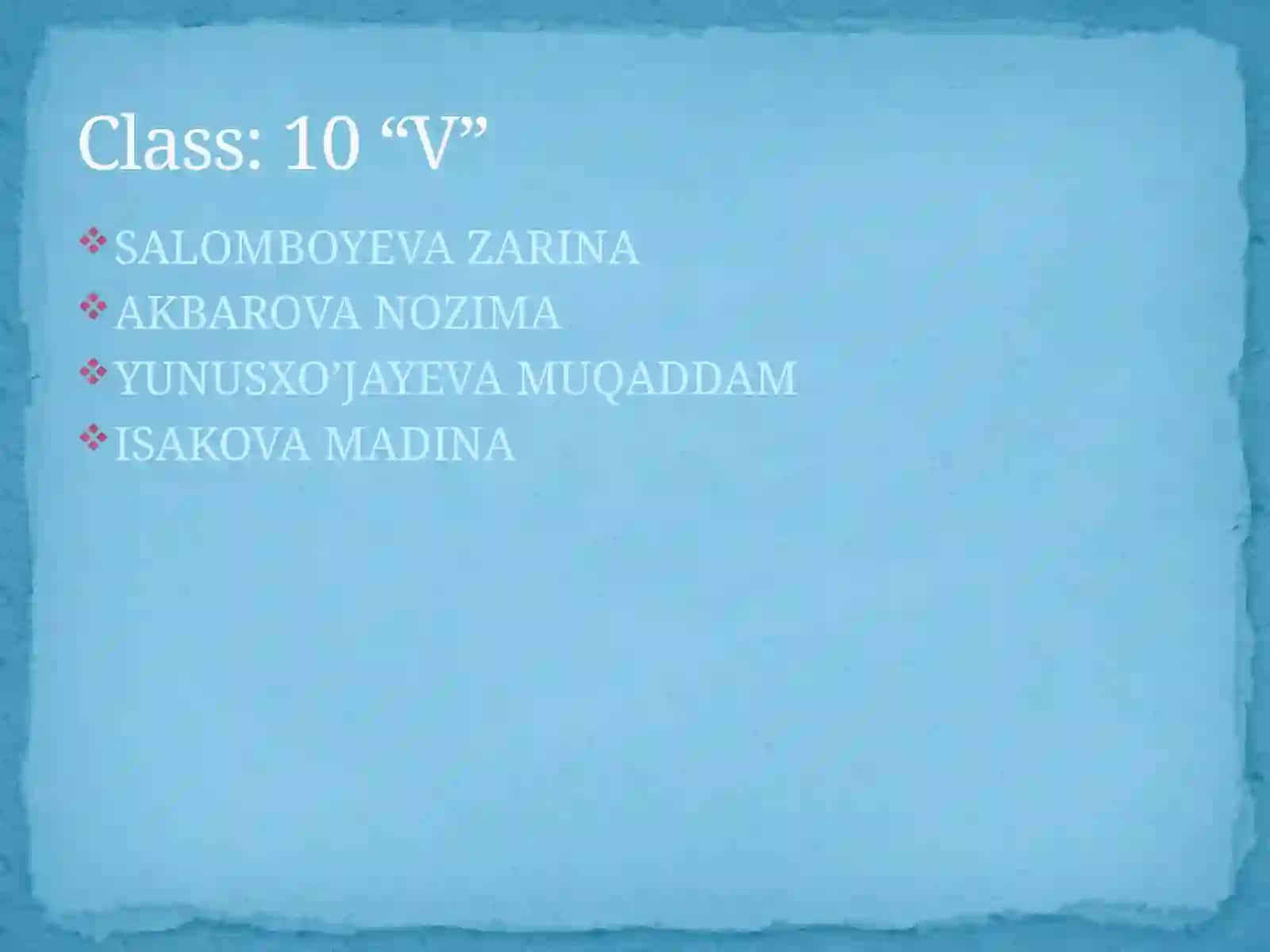 Water conservation 2