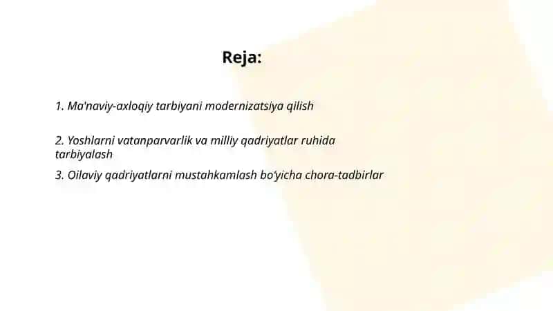Ma'naviy-axloqiy tarbiyani modernizatsiya qilish 2
