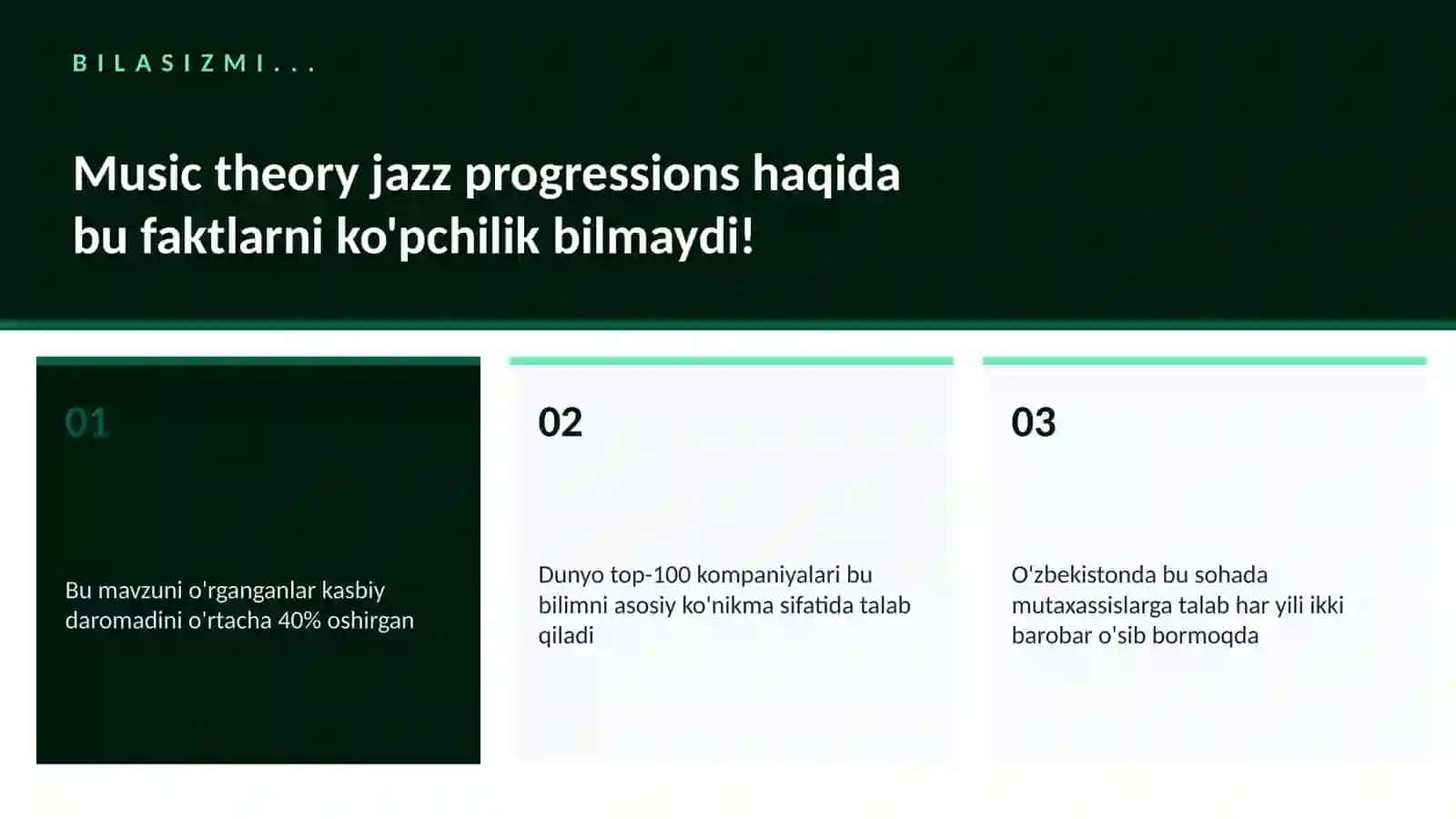 Music theory jazz progressions 2