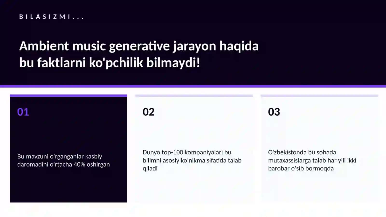 Ambient music generative jarayon 2