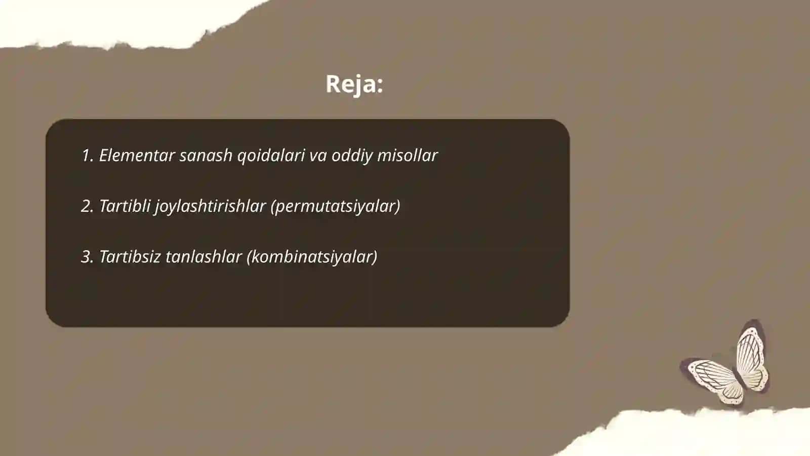 Boshlangʻich taʼlimda kombinatorika elementlarining umumiy masalalari 2