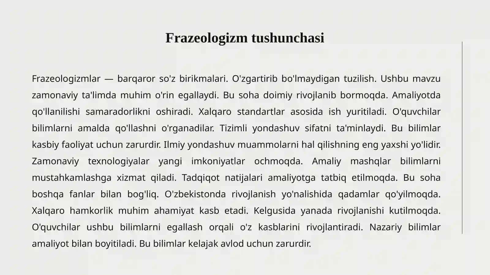 FRAZEOLOGIZMLAR 2