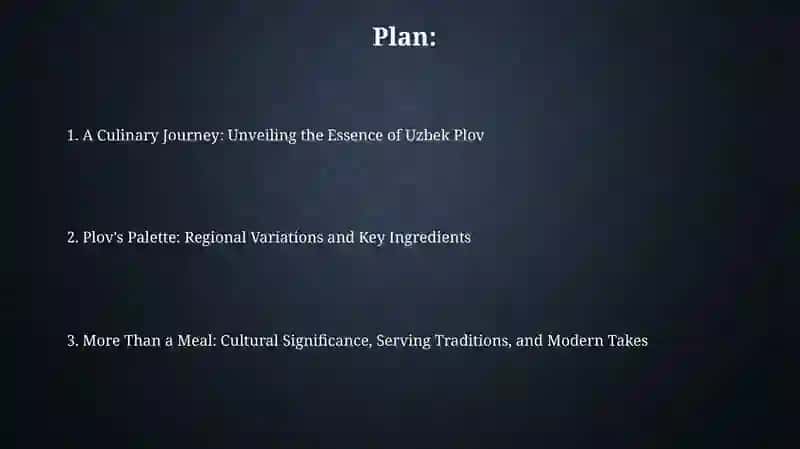 Plov — The Pride of Uzbek Cuisine 2