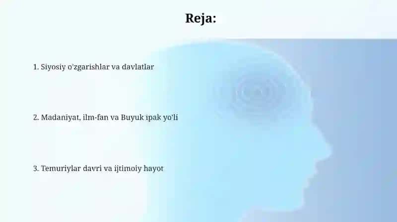 Oʻrta asrlarda Oʻzbekiston hududida 2