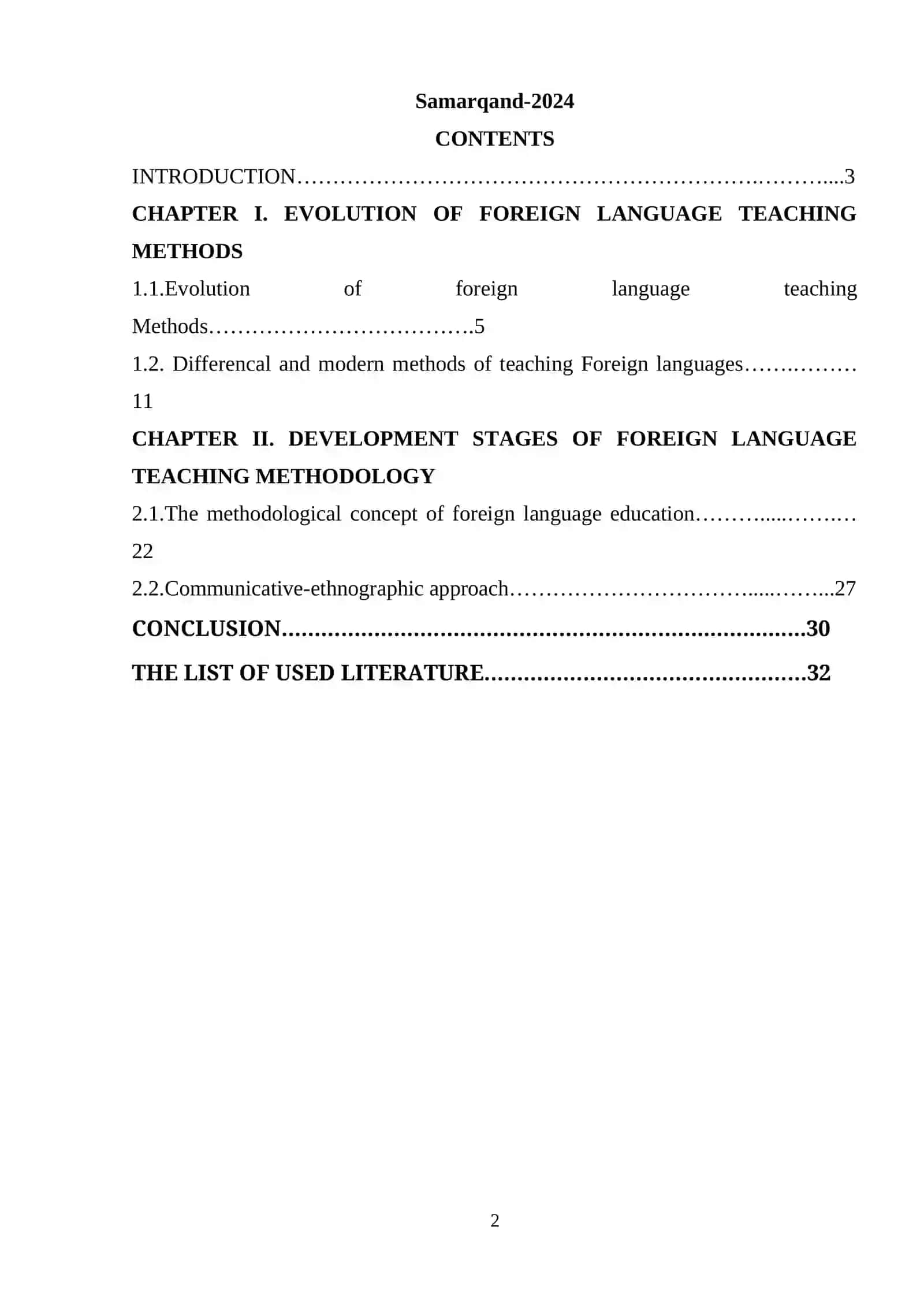 Evolution and Development of Teaching Methodologies for Foreign Languages 2