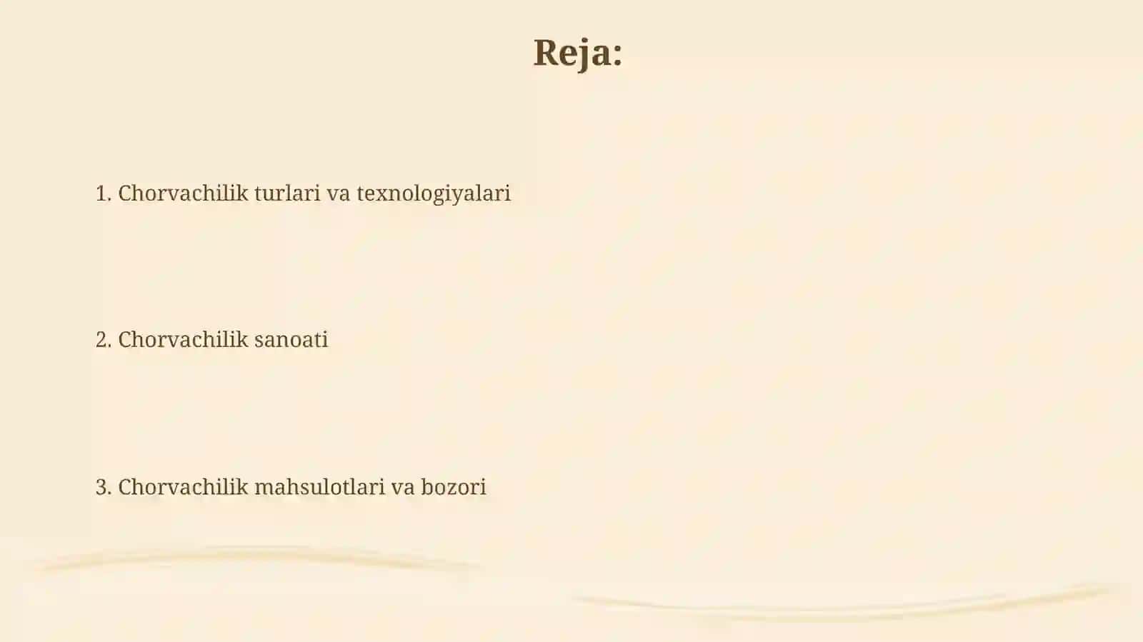 Chorvachiliktarmoqlari 2