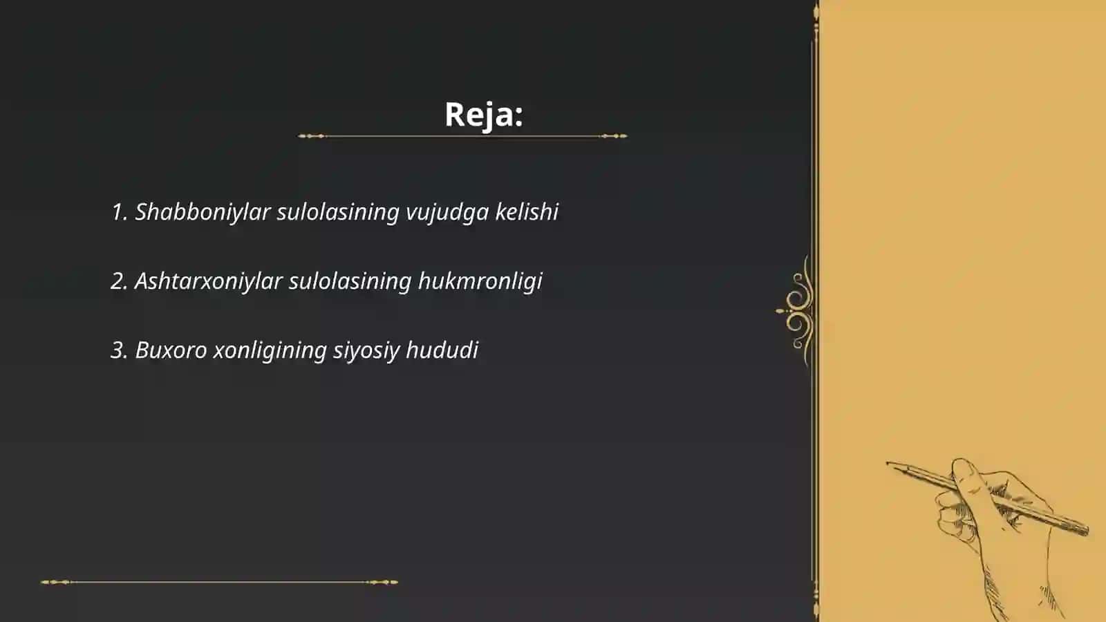 Shabboniylar va Ashtarxoniylar sulolasi davrida Buxoro xonligining tarixiy geografiyasi 2